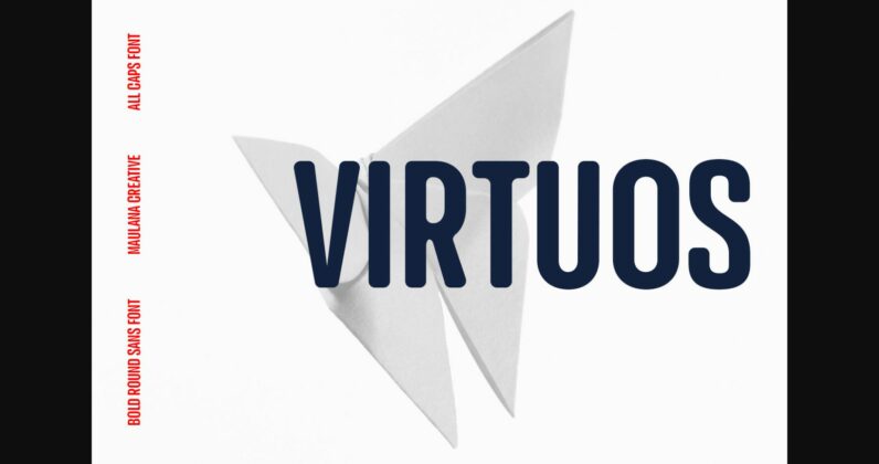 Virtuos Font Poster 3