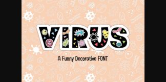 Virus Font Poster 1