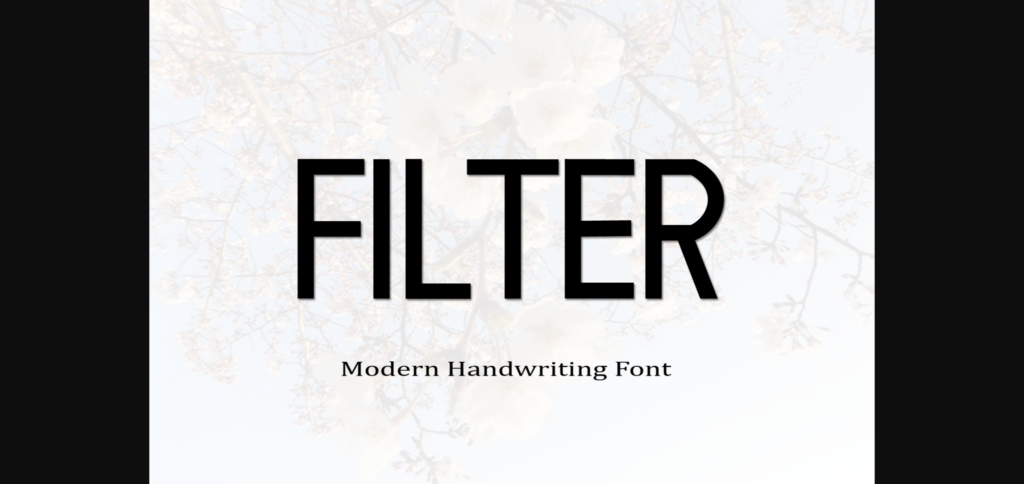 Visioner Font Poster 6