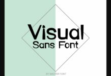 Visual Font Poster 1