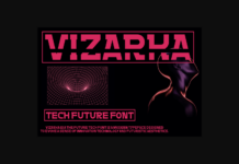 Vizarka Font Poster 1