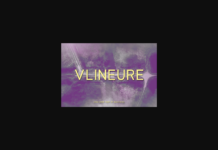 Vlineure Font Poster 1