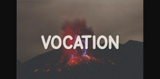 Vocation Font Poster 1