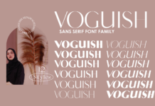 Voguish Font Poster 1