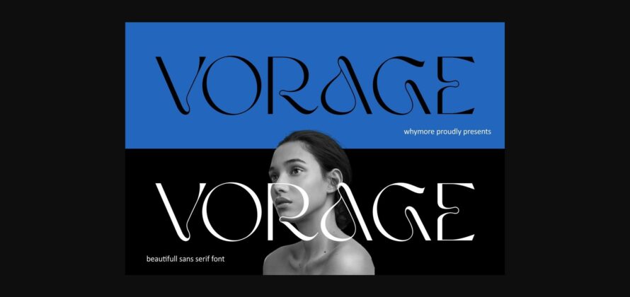 Vorage Font Poster 3