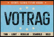 Votrag Font Poster 1