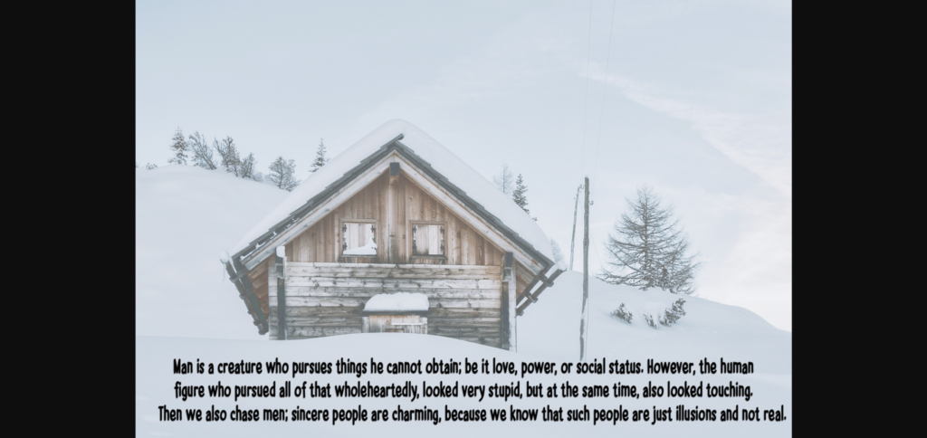 Winter Dress Font Poster 5