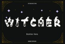 Witcher Font Poster 1