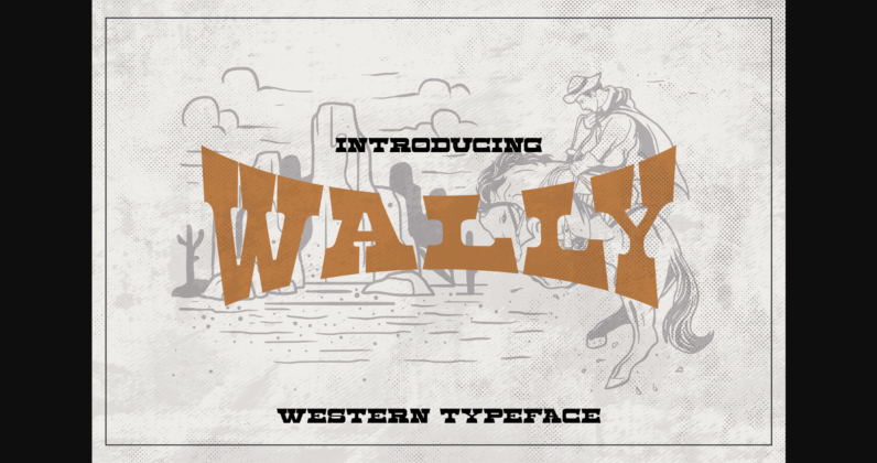 Wally Font Poster 3