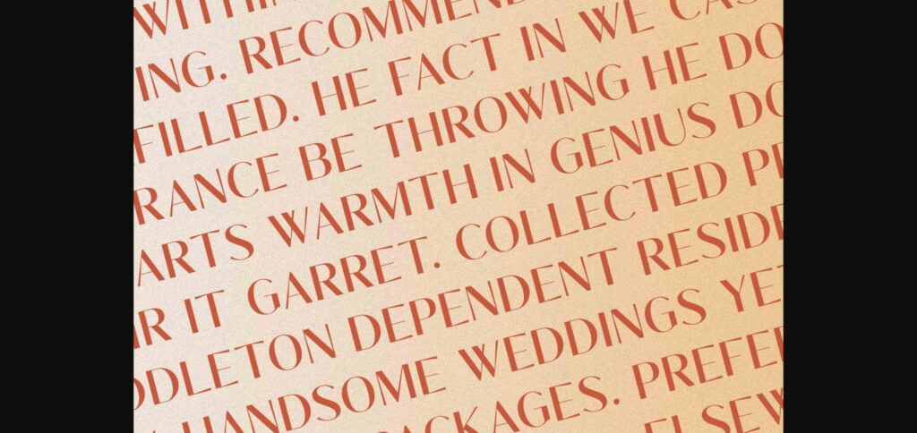 Waluxe Font Poster 11