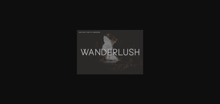 Wanderlush Font Poster 3