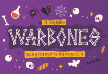 Warbones Font Poster 1