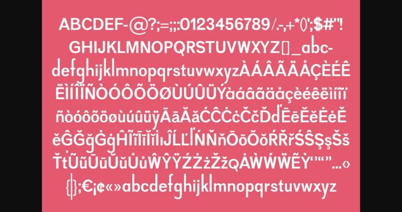 Wark Font Poster 6