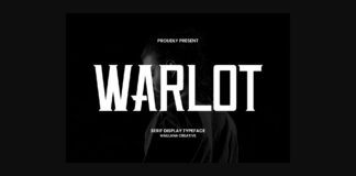 Warlot Font Poster 1