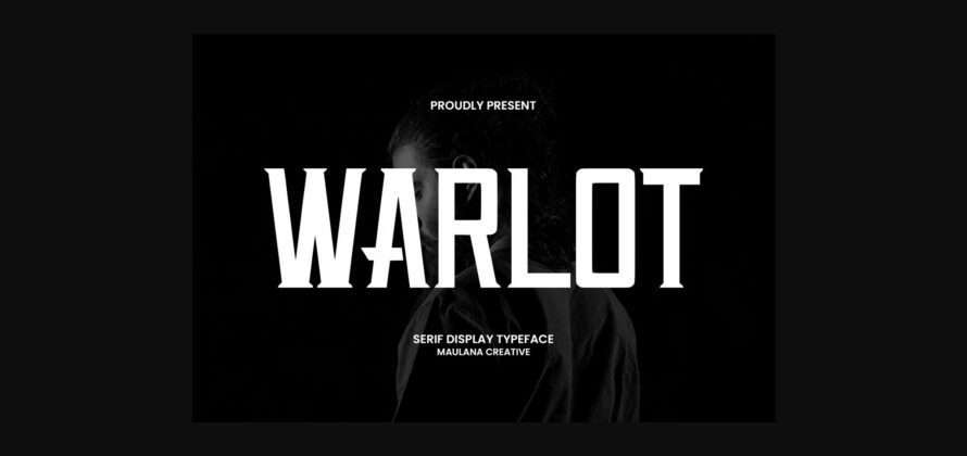Warlot Font Poster 1
