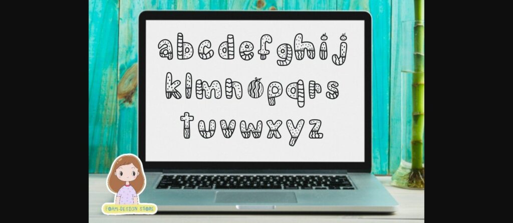 Watermelon Font Poster 4