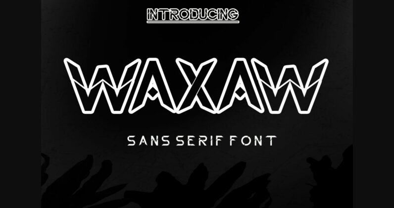 Waxaw Font Poster 3