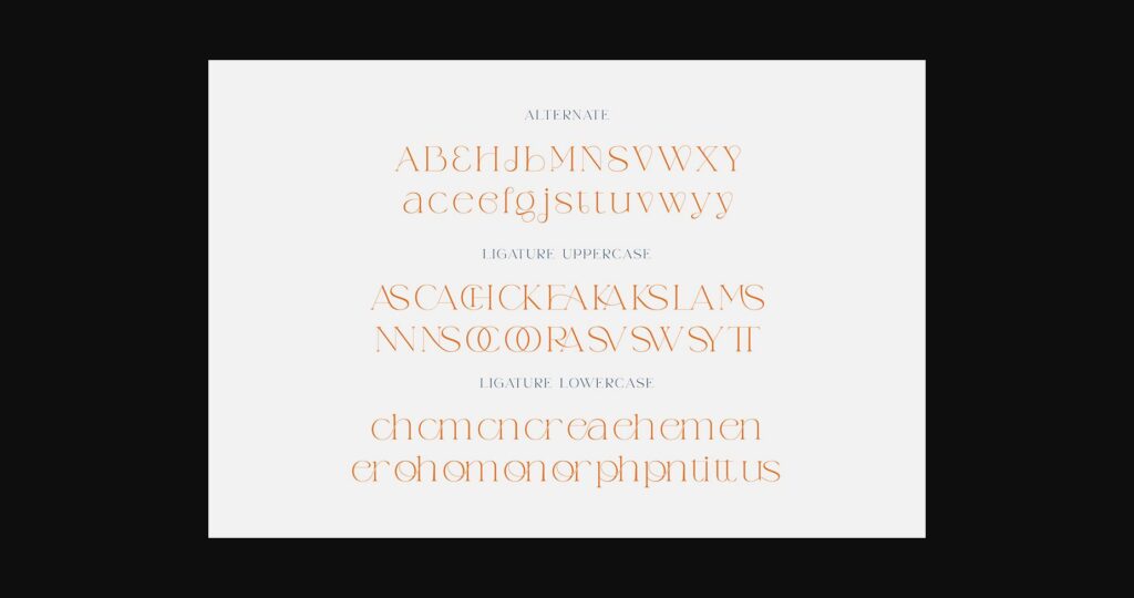 Weaser Font Poster 7