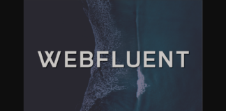 Webfluent Font Poster 1