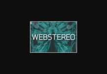 Webstereo Font Poster 1