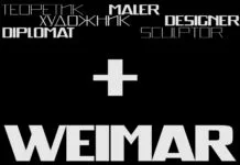 Weimar Font Weimar Font Poster 1