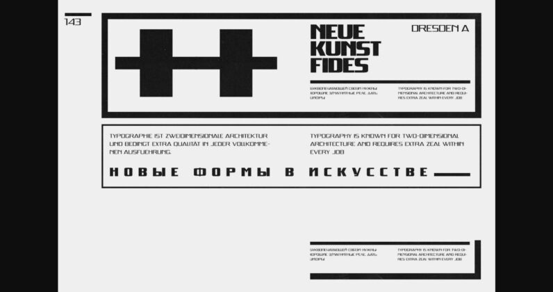 Weimar Font Poster 2