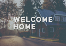 Welcome Home Font Poster 1