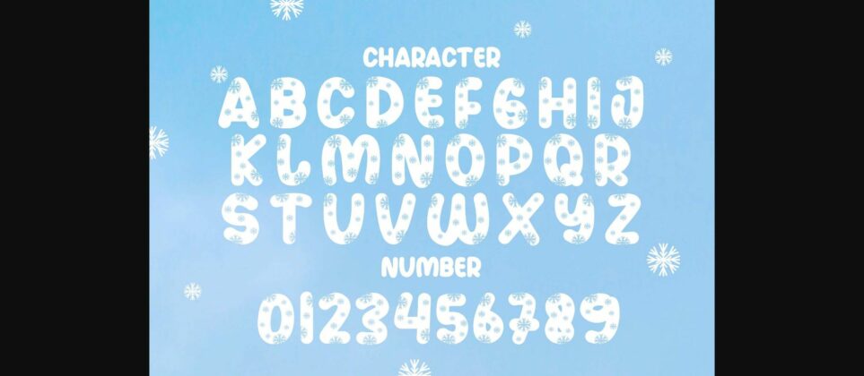 Welcome Winter Font Poster 7