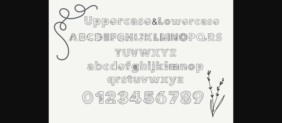 Welcome to Our Happy Home Font Poster 10