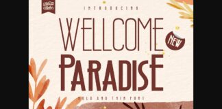 Wellcome Paradise Font Poster 1