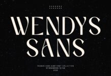 Wendys Font Poster 1