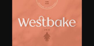 Westbake Font Poster 1
