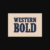 Western Bold Font