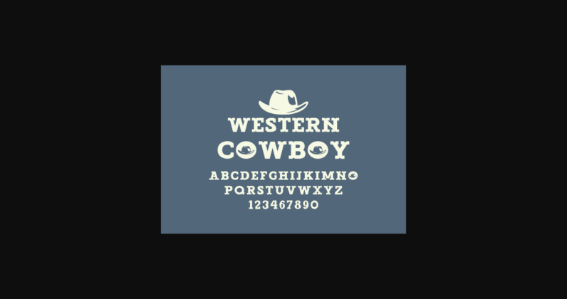 Western Cowboy Poster 3