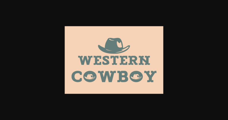 Western Cowboy Poster 4