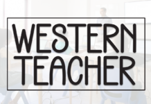 Western Teacher Font Poster 1