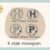 Wheels Set Monogram Font