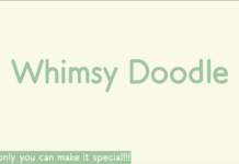 Whimsy Doodle Font Whimsy Doodle Font Poster 1