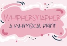 Whippersnapper Font Poster 1