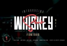 Whiskey Sour Font Poster 1