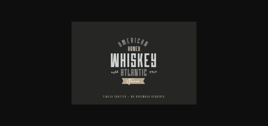 Whiskey Sour Font Poster 6