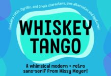 Whiskey Tango Font Poster 1