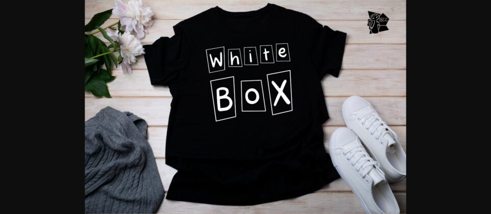 White Box Font Poster 5