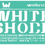 White Shock Fonts
