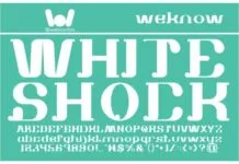 White Shock White Shock Fonts