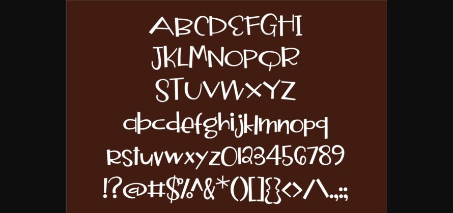 Whoopie Font Poster 4