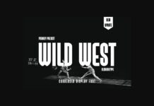 Wild West Font Poster 1