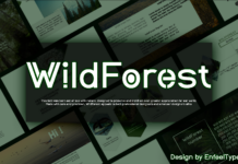 Wildforest Font Poster 1