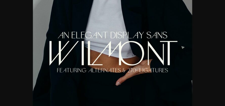 Wilmont Font Poster 3