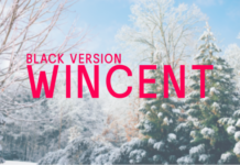 Wincent Black Font Wincent Black Font Poster 1